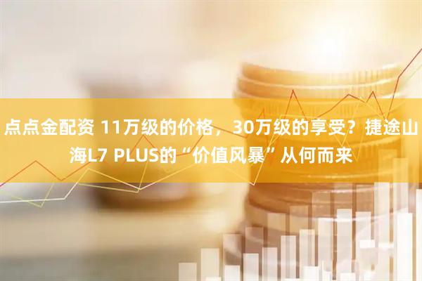 点点金配资 11万级的价格，30万级的享受？捷途山海L7 PLUS的“价值风暴”从何而来