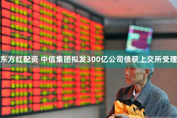 东方红配资 中信集团拟发300亿公司债获上交所受理